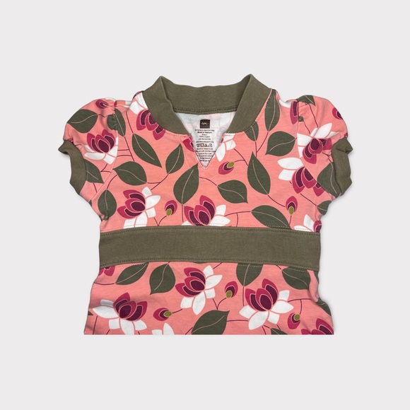 Tea Collection Pink Floral Dress - Picture 2 of 3